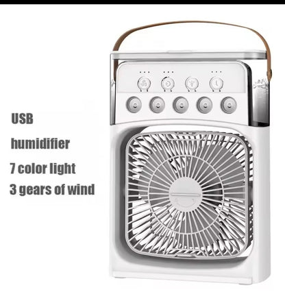 Enfócati ventilador de aire acondicionado portatil